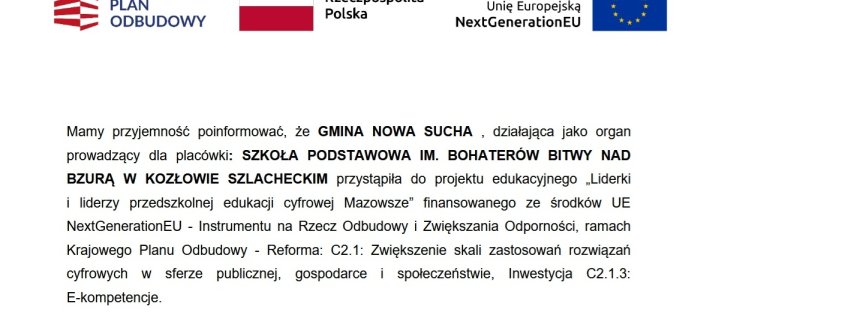 INFORMACJA
